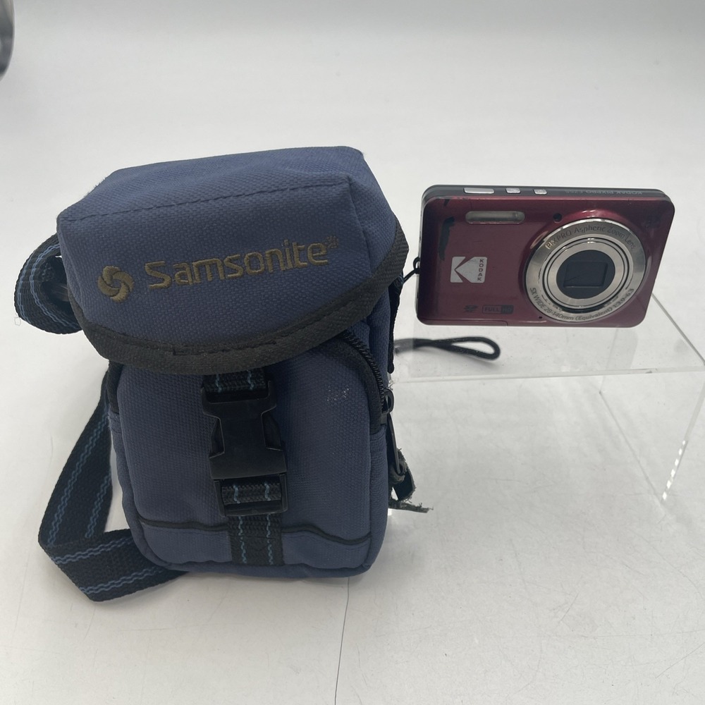 Kodak PIXPRO FZ55 Digital Cameera 16MP 5X Zoom+Battery+SD Card+Tested